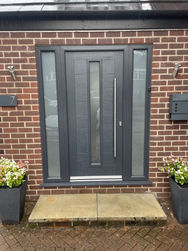 Composite front door